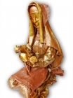 Skulptur : "Frau mit Rose"