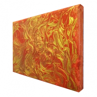 Gemälde: "Feuer - Nr.4"