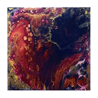 Gemälde: „Universum - Nr.2 - Energiefluss“