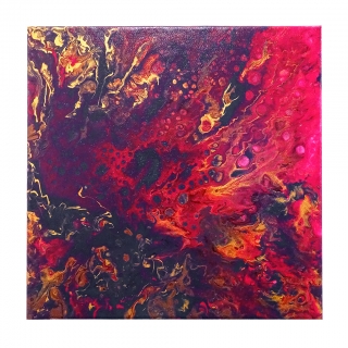 Gemälde: „Universum - Nr.3 - Planetengeburt“