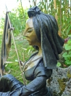 Skulptur: "Die Kämpferin"