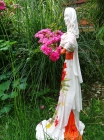 Skulptur: "Fee des Gartens"