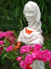 Skulptur: "Fee des Gartens"