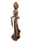 Skulptur: "Frau mit Schmetterlingen"