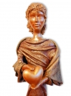 Skulptur: "Herzdame"