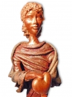 Skulptur: "Herzdame"