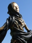 Skulptur: "Im Wind"