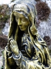 Religiöse Skulptur: "Die betende Nonne"
